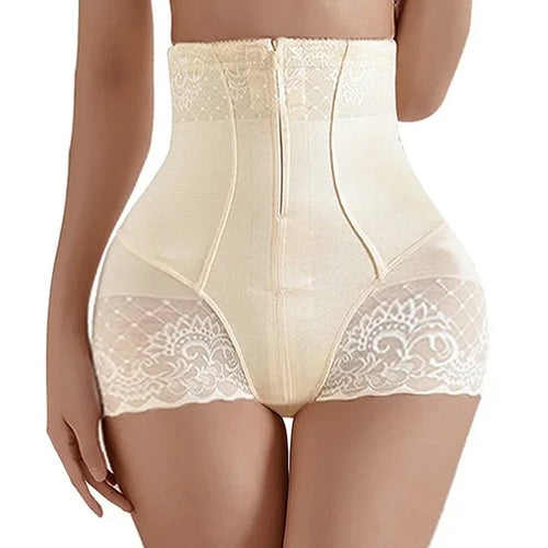 2023 New Tummy Control Panties Women Zipper Body Shaper High Waist